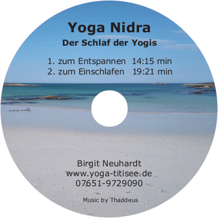 CD-Cover yoga nidra