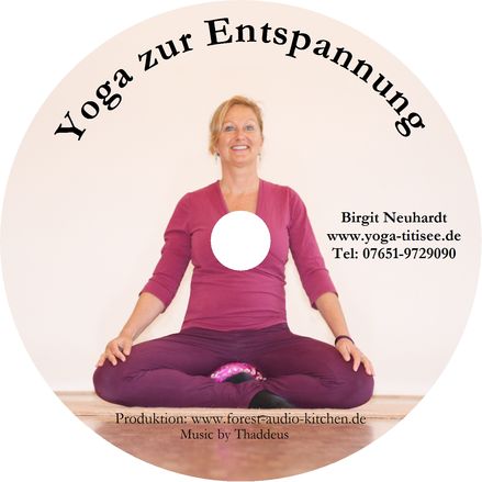 CD-Cover Yoga Entspannung